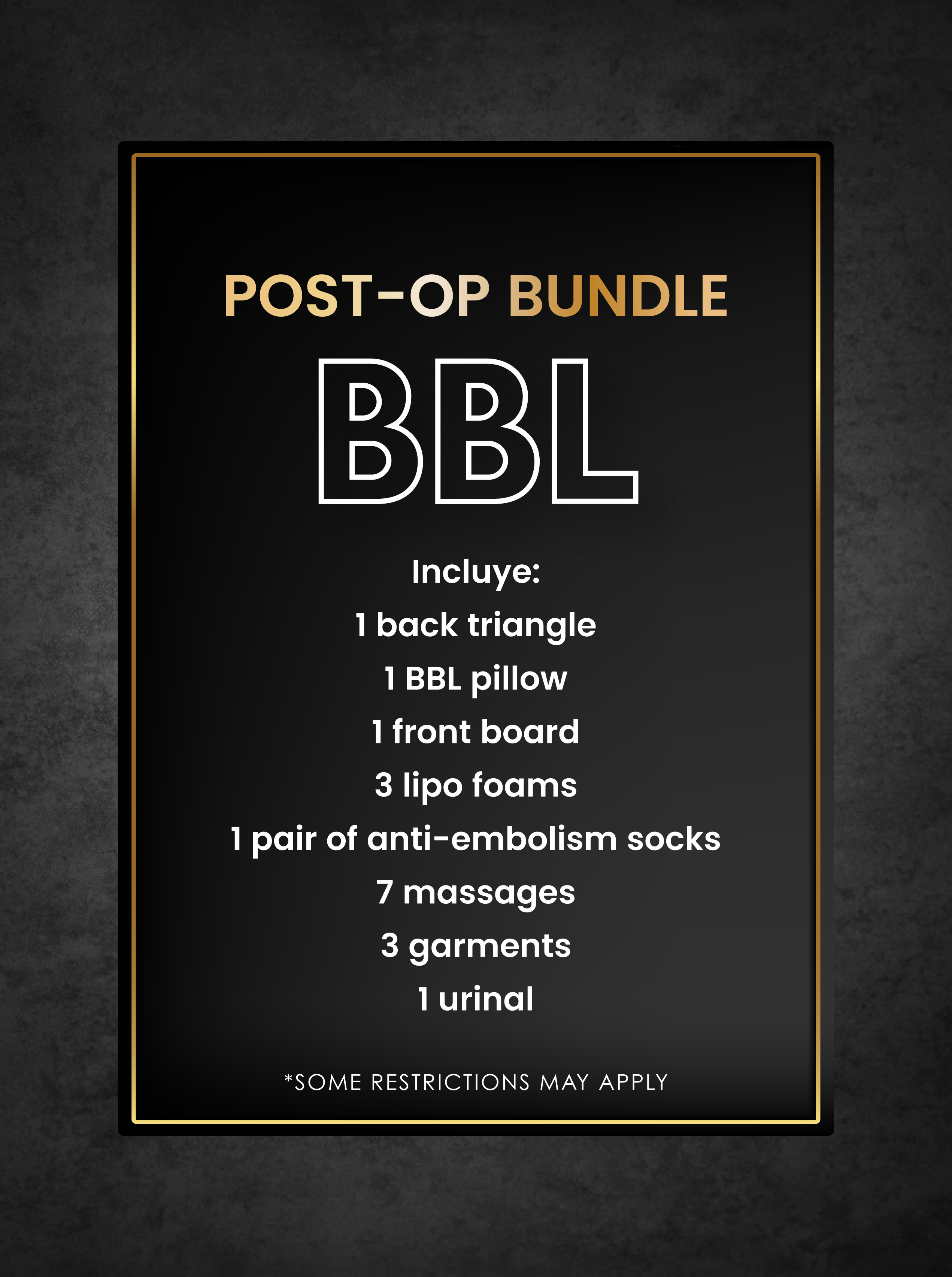 BBL Rejuvenation package